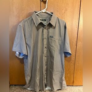 Dixxon Flannel Co. The Benny Triple Stripe Large Mens Party Shirt